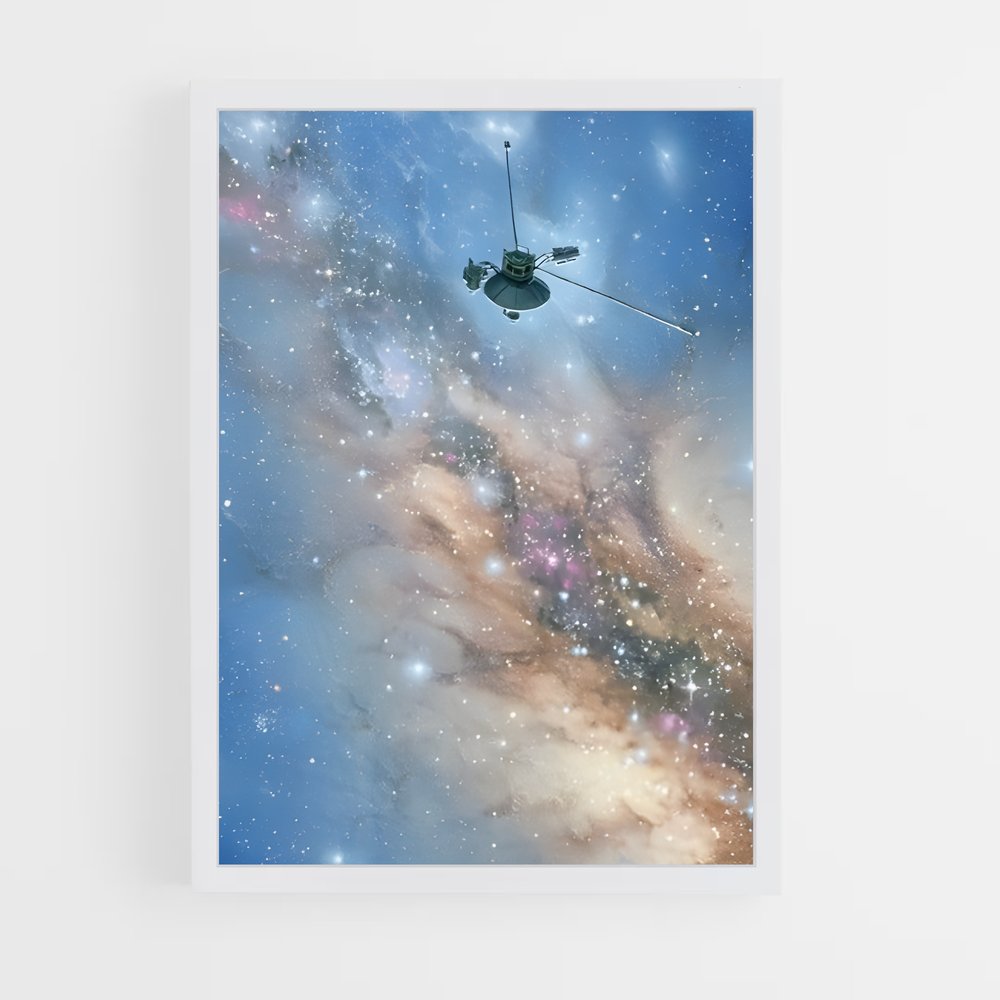 Poster Ciel de Voyager – affiche Missions spatiales (vue 3)